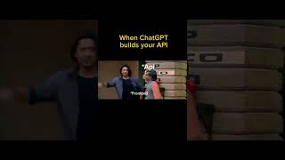 When chat gpt writes an API for you 😩 #coders #logicbuilding #memes #programmer #computerscience