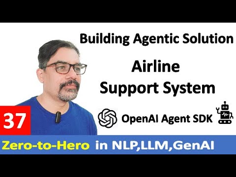 Building Agentic Solution : Airline Support System . #aiagents #agenticai #openai #openaiagentsdk