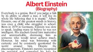 Albert Einstein Biography | Comprehension Passage | Passage | Paragraph | Passage Reading Practice