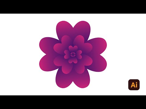 How to create Flower | Adobe Illustrator Tutorial