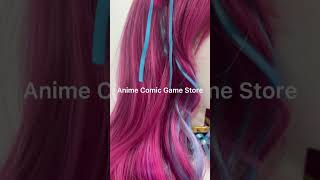 Ahri LOL Cosplay Costume Wig Ear Spirit Blossom League of Legends Cosplay Outfits A