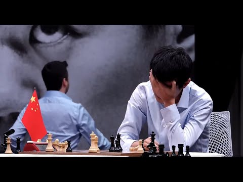 Ding Liren wins the Chess World Championship 2023 - INSANE rapid game ending and handshake!