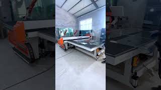 Glass cutting becomes easy, and the secret is CNC glass cutting machine. #glasscutting #glass