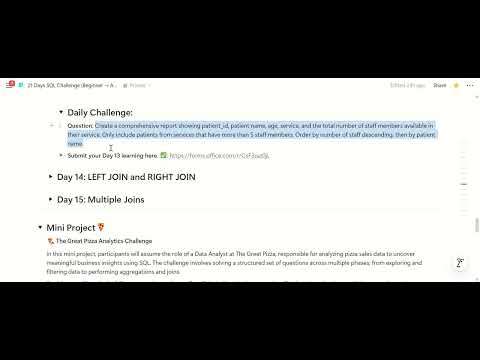 day 13 sql challenge | inner join | indian data club #idcwithsql