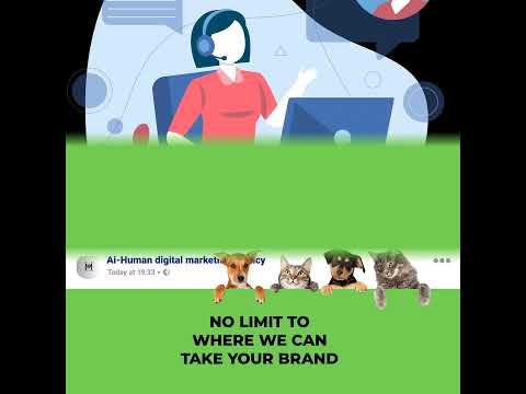 Dog 3d ad template