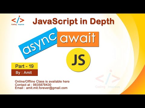 Async and Await