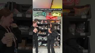 Genuine bonds with your coworkers createwonderful job environments #workvibes #relatable#workfriends