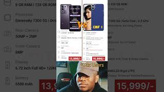 vivo t4x vs CMF 1 comparison #techshorts
