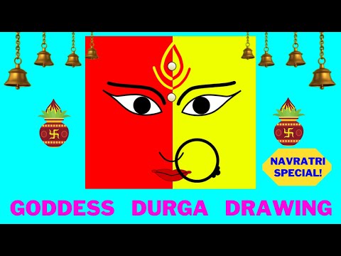 How to make a Goddess Durga Drawing in Scratch 3.0 || Navratri Special