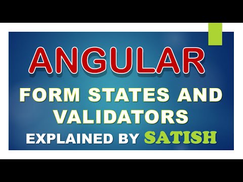 #angular Angular | How to Validate a form in Angular |  Reactive Forms | Template Driven Form