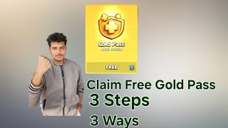 Claiming free gold pass | Learn in 3 steps and 3 ways