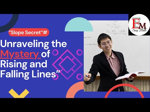 #Slope of a line class 10 math CBSE and ICSE with easily explanation and do questions within second
