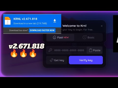 KRNL 🔥 Executor|New Update|v2.671.818|Link Mediafire💯