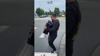 Accordion Music at Trader Joes