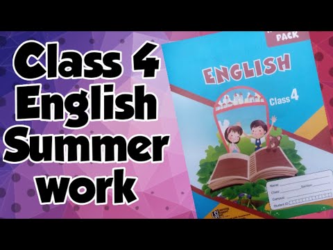 Allied School Class 4 English / Summer Work