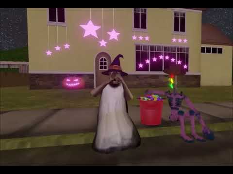Halloween da Granny #granny #funny #halloween #youtube