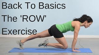Back To Basics Challenge - The Basics Of The ROW Exercise