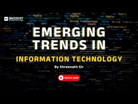 Emerging Trends | Full Explanation | Diploma | All Boards | SHREENATH SIR