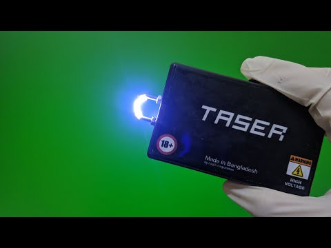 How to make a Powerful Taser | DIY Homemade Pocket Taser