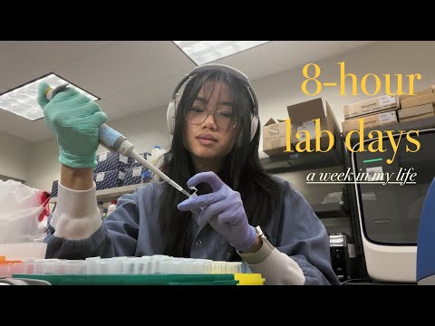 Cramming all my experiments into 1 week | balancing research, fitness, and adulting activities