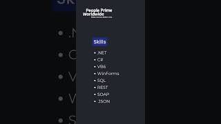 #itjobs #openings : .Net VB6 Developer Wanted! | People Prime Jobs