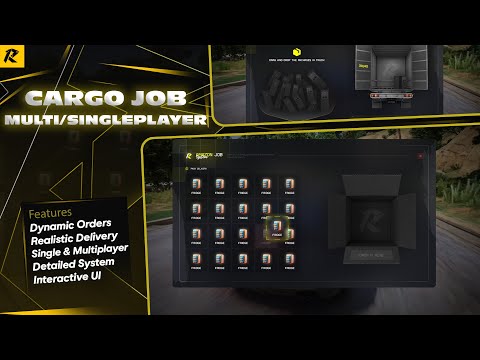 FiveM Logistics Job | Pack, Load & Deliver Script Multiplayer & Singleplayer
