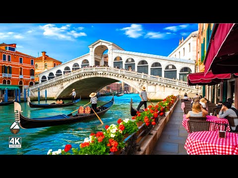 Venice, Italy 4K Walking Tour 🇮🇹 | Local Vibes & Famous Landmarks