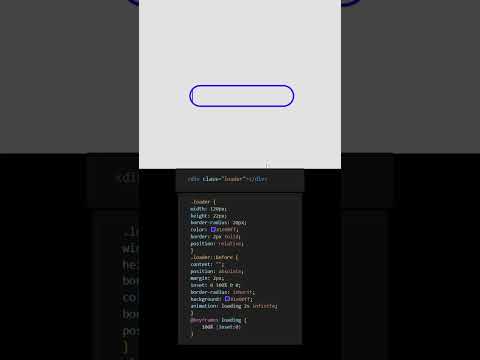 Loading Progress Bar Using Html & CSS #html #css #viral #shorts #shortsfeed #ytshorts #tranding