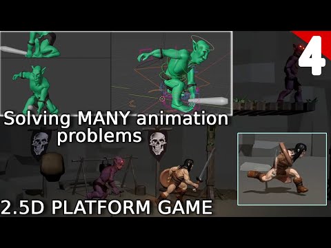 Fixing animation problems | Devlog #4 | Barbarian platformer