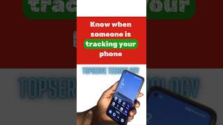 Get notified when someone is tracking your phone 🤳 #smartphone #phonetipsandtricks