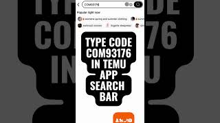 Temu Coupon Code: Get 30% OFF with COM93176