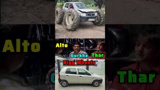 BIG Wheels on Suzuki Alto Look CRAZY!