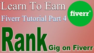 How To Rank fiverr gig on First page In 2020