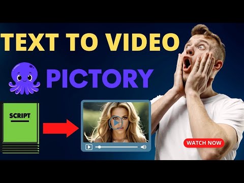 Text To Video AI  Full Pictory AI Tutorial for Beginners