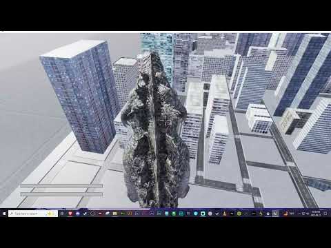 Kaiju city destruction simulator!