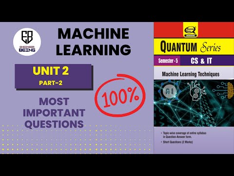 Unit 2 Part-2 | MACHINE LEARNING AKTU | Most Important Questions
