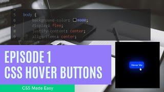 Hover Buttons || CSS Made Easy || Program It