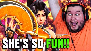 I Got To Play Overwatch's NEWEST Hero Anran