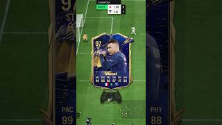TOTY Mbappe in FUT Champs is UNFAIR 😂 #eafc #eafc24 #fc24 #fut #football #shorts