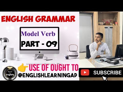 👉PART - 09 how to use “ought to” in English.@EnglishlearningAp 