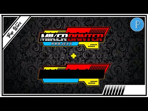 Totorial Cara Membuat Logo Racing Di Pixlabe Terbaru || Free Mentahan