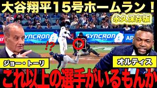 【特別解説】大谷翔平15号ホームランにジョートーリが絶賛！ビッグパピは翔平はワールドカップに出ないのかと熱弁
