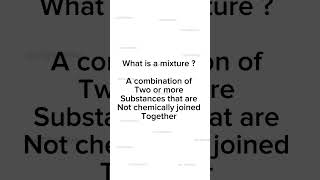 What is a Mixture ? types of  solutions