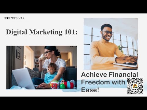 Digital Marketing 101: Achieve Financial Freedom with Ease!