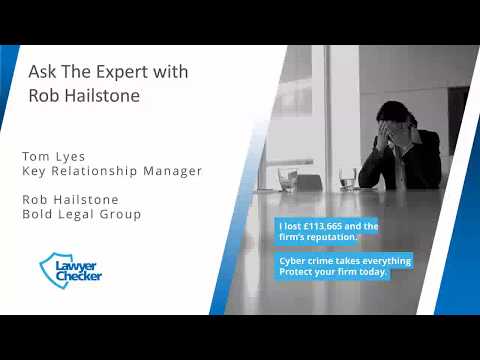 Ask an expert; Rob Hailstone Bold Legal Group