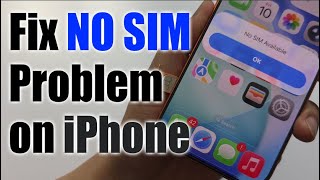 How to Fix NO SIM Problem on iPhone | 2025 iOS 26