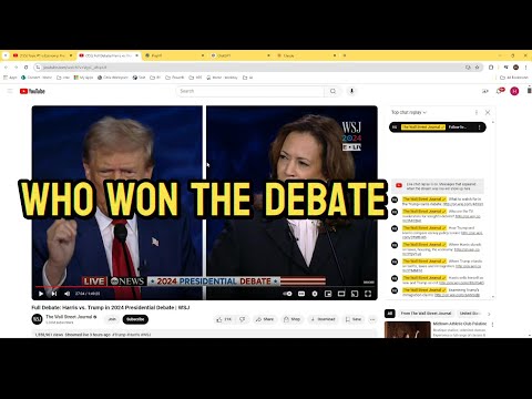 AI summarized Trump VS Harris Debate Comments #debate #trumpvsharris