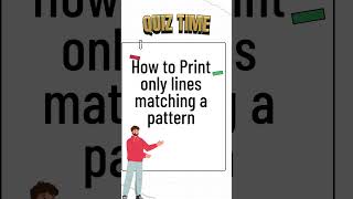 Print Only Matching Lines with sed  Pattern Matching in Linux Made Easy