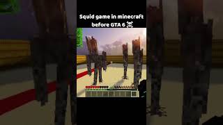 Squid game in minecraft #minecraft #memes #funny #gaming #squidgame
