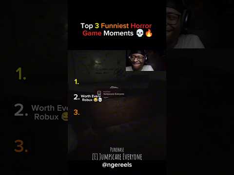 Top 3 Funniest Horror Game Moments 🔥💀 Try not to laugh! 😂